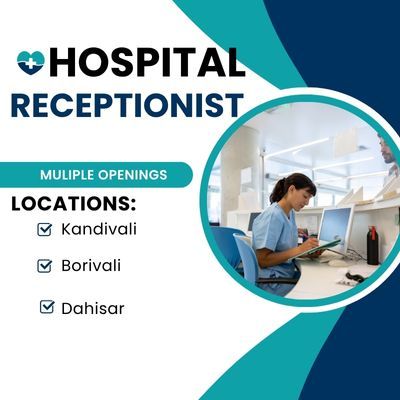 Job Role: Receptionist - Hospital - posted by Healthcare and Pharma...